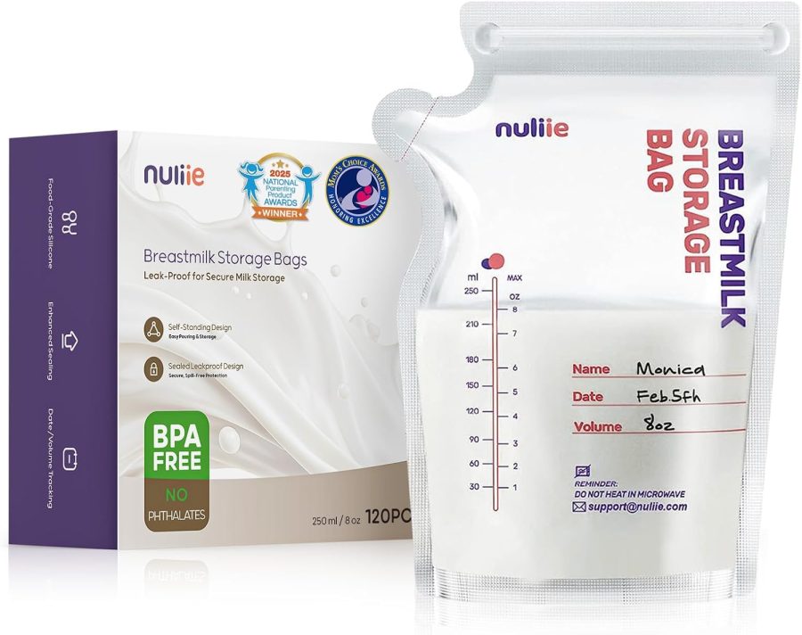 150 bolsitas para leche esterilizada