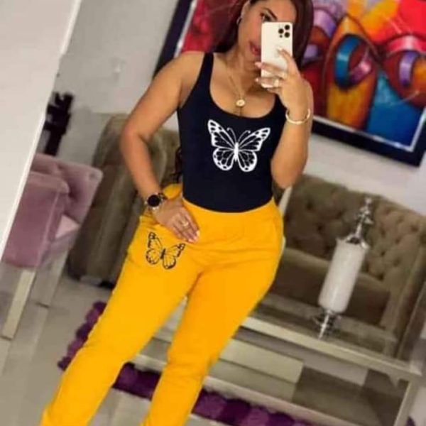 Conjunto jogger y body