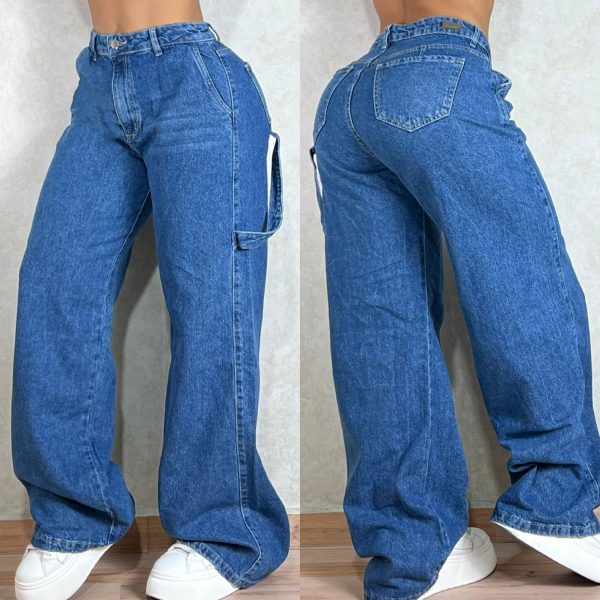 Pantalones cargo rigidos