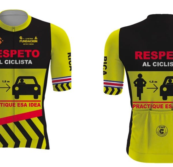 Jersey Oficial Uniforme Respete Al Ciclista