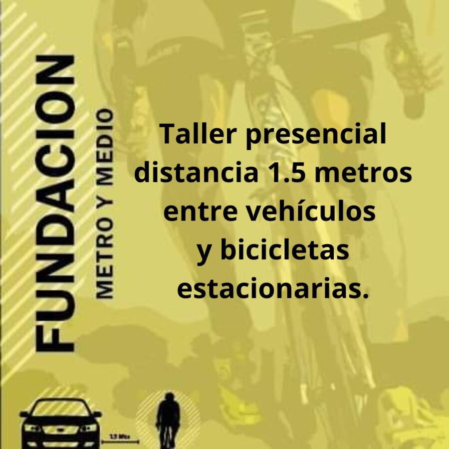 Taller presencial distancia 1.5 metros