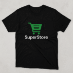 Camiseta oficial SuperStore con logo estampado - Imagen 2